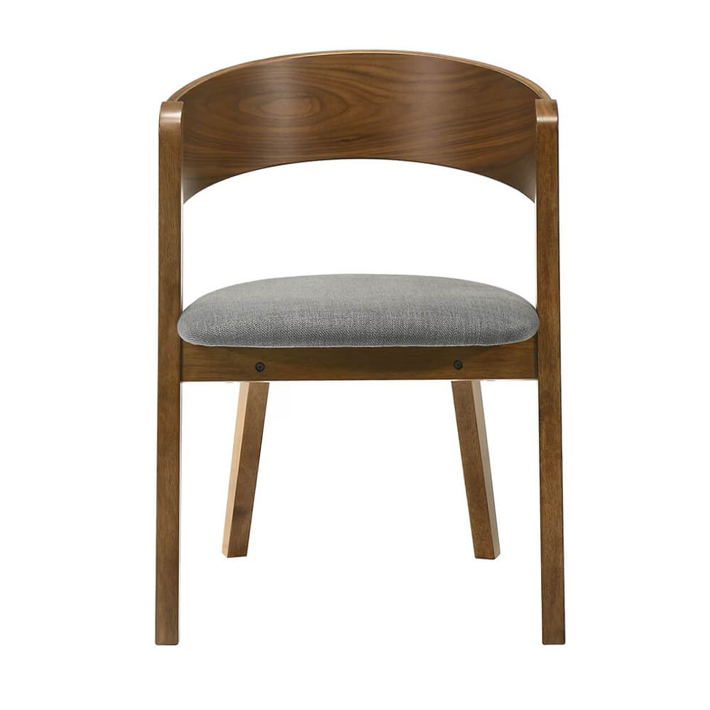 Ventura II Curved Back Dining Chairs Set of 2